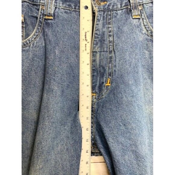 Hard Knocks Jeanswear Men's Denim Carpenter Jeans Size 36 x 33 Blue Casual Wear - Picture 13 of 13